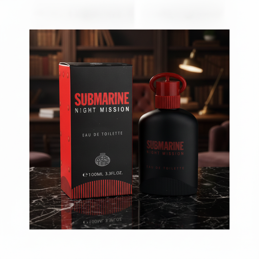 Perfume Amaderado Especiado Submarine Night Mission 100ml