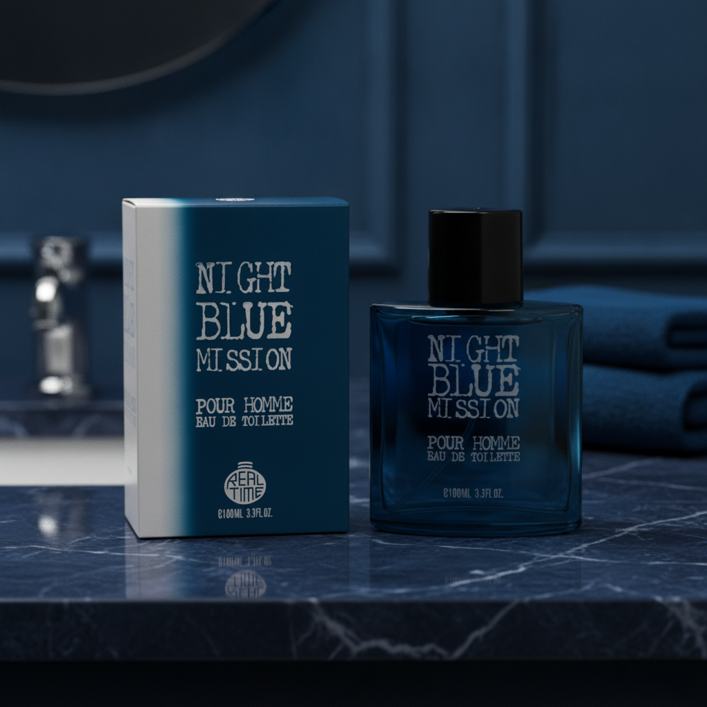 Noche Azul Misión Hombre 100ml - Fragancia Amaderada Aromática