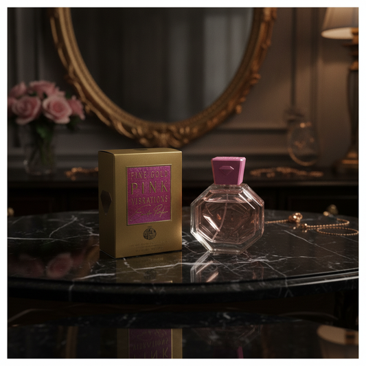 Perfume Floral Amaderado Para Mujer - Vibraciones Doradas