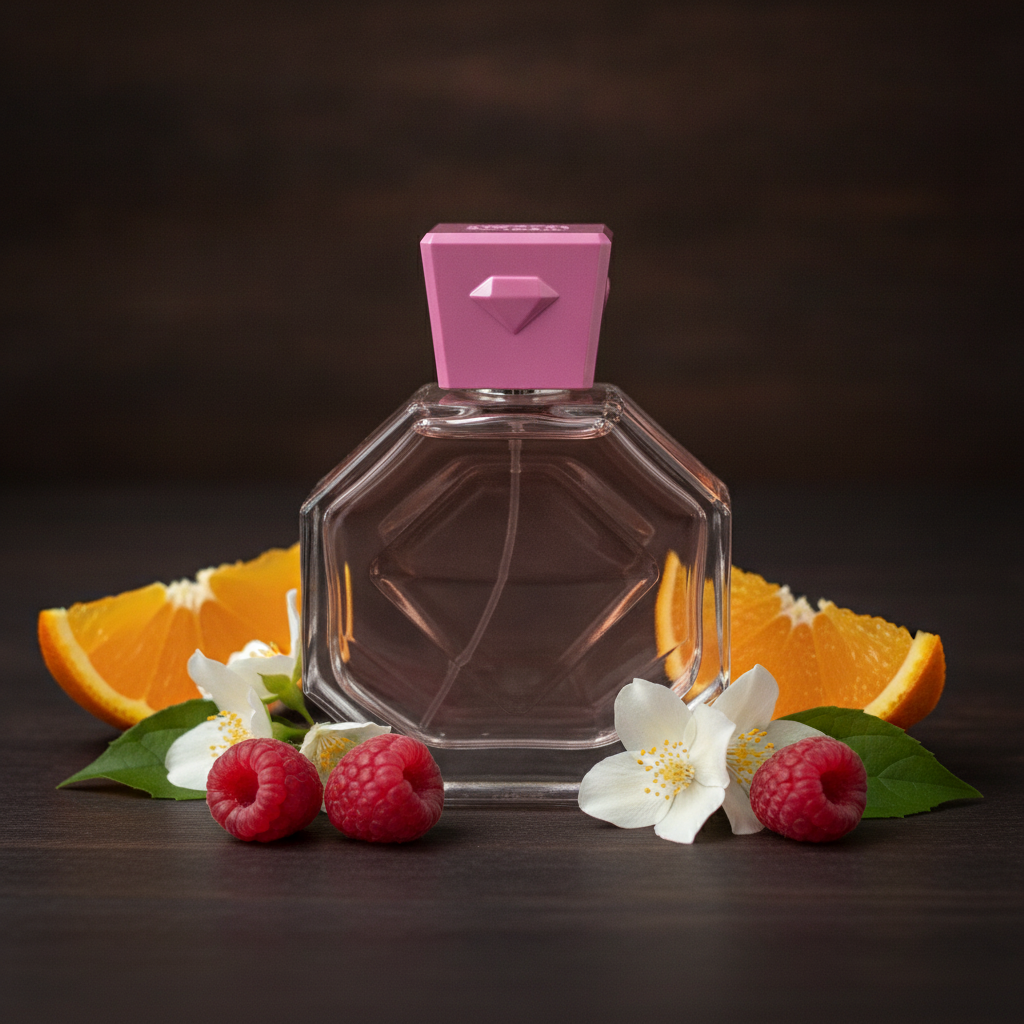 Perfume Floral Amaderado Para Mujer - Vibraciones Doradas