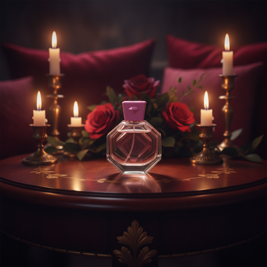 Perfume Floral Amaderado Para Mujer - Vibraciones Doradas