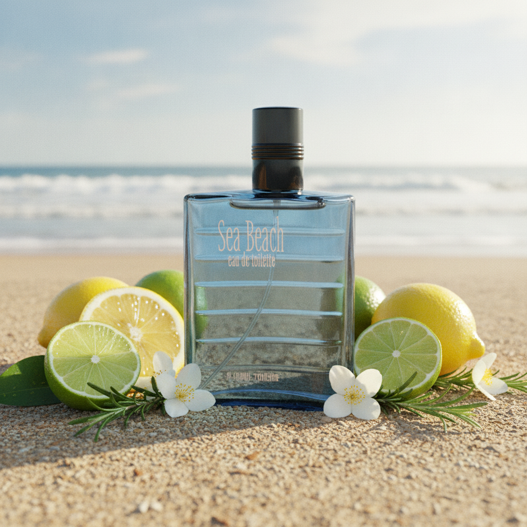 Perfume Masculino Sea Beach 100ML - Fresco Y Energizante Para El Verano