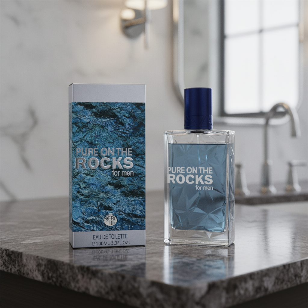 Perfume Masculino Pure On The Rocks 100ml - Fresco Y Elegante