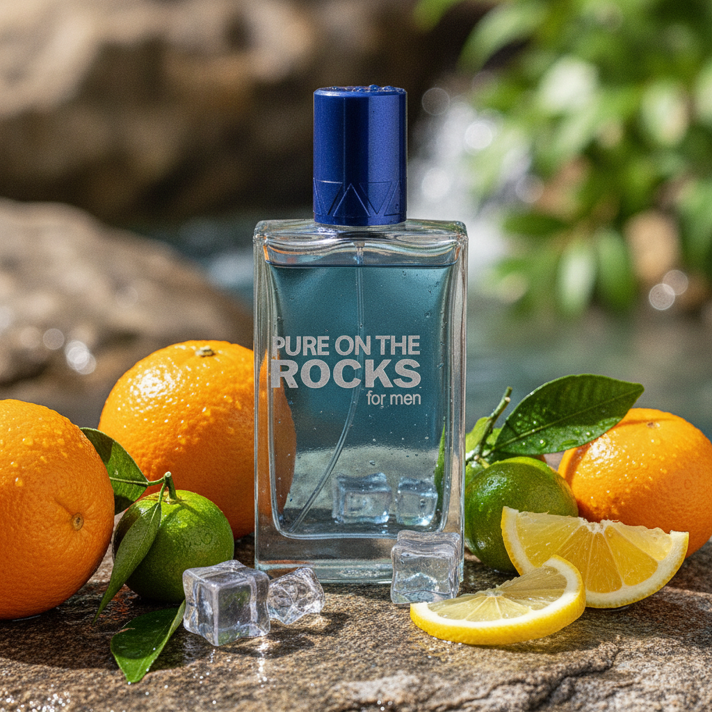 Perfume Masculino Pure On The Rocks 100ml - Fresco Y Elegante