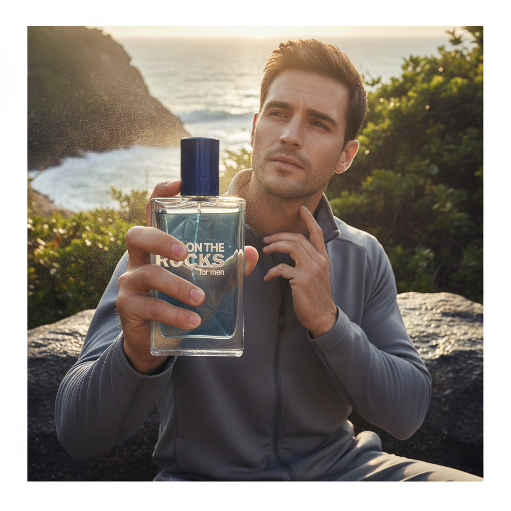 Perfume Masculino Pure On The Rocks 100ml - Fresco Y Elegante
