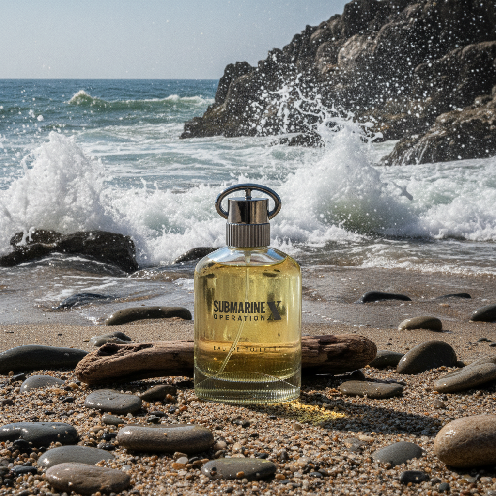 Perfume Amaderado Acuático 100ml - Frescura Y Energía Para El Hombre