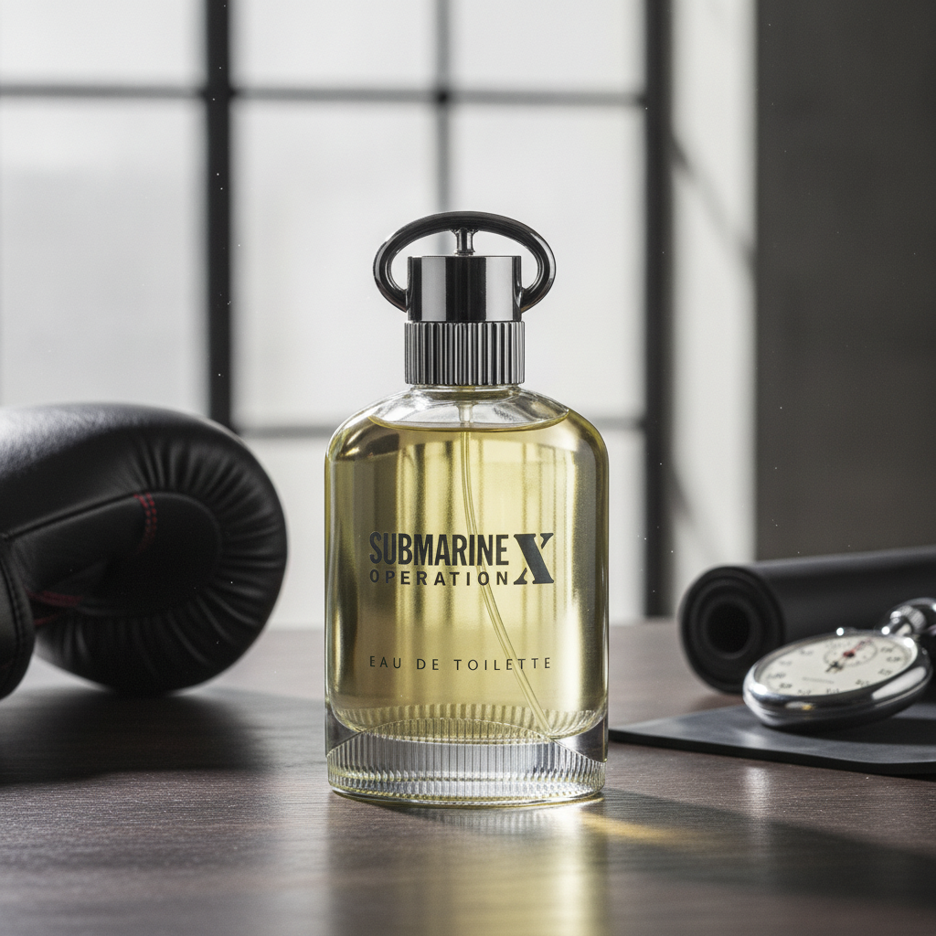 Perfume Amaderado Acuático 100ml - Frescura Y Energía Para El Hombre