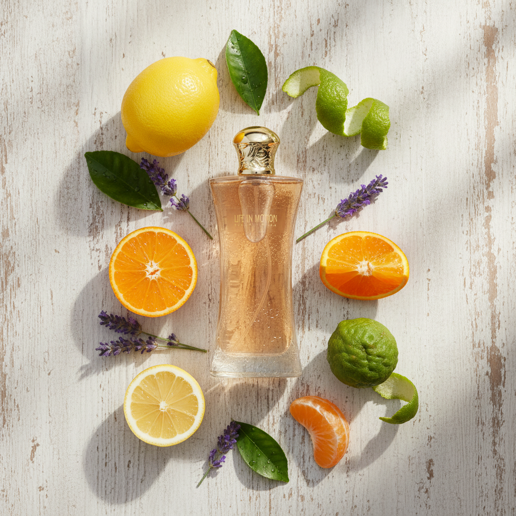 Fragancia Citrica Aromática Para Mujer 100ml - Vida Activa Y Fresca