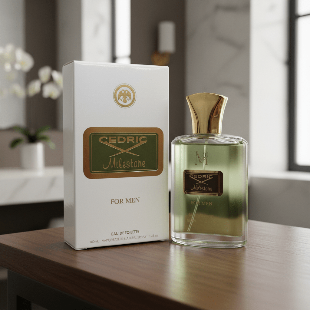 Eau De Toilette Cedric Milestone Para Hombre 100ML - Elegante Y Fresco