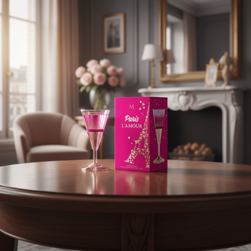 Eau De Parfum Paris L'amour Pour Femme 100ML - Perfume Floral Frutal Para Noches Especiales