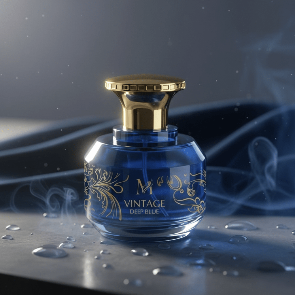 Perfume Eau De Parfum Vintage Deep Blue Pour Femme 100ml - Elegancia Diaria