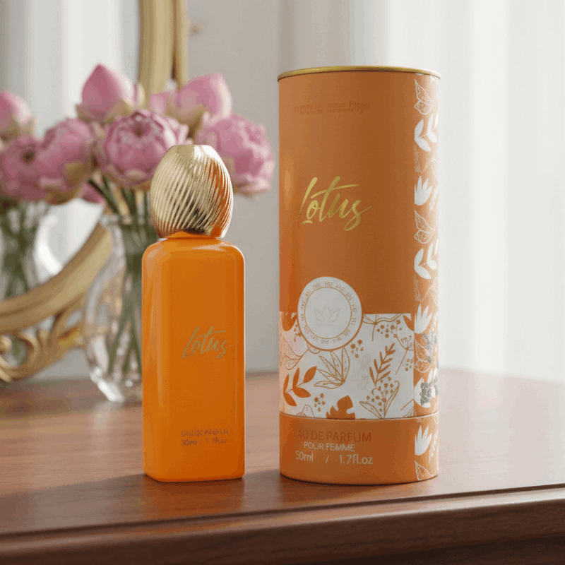 Eau De Parfum Lotus Pour Femme 50ML - Fragancia Floral Frutal Para Citas Y Eventos