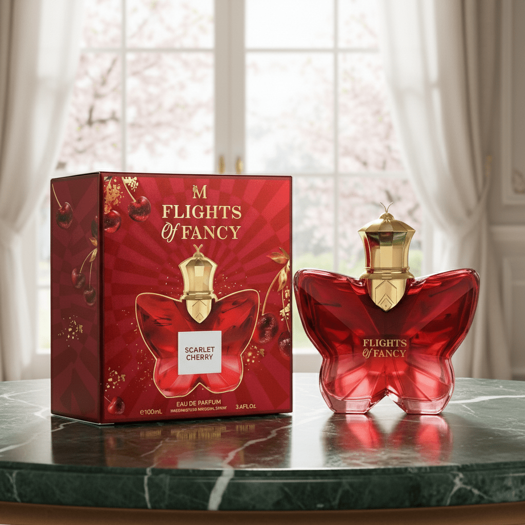 Eau De Parfum Flight Of Fancy Scarlet Cherry 100ml - Aroma Floral Frutal Para El Día