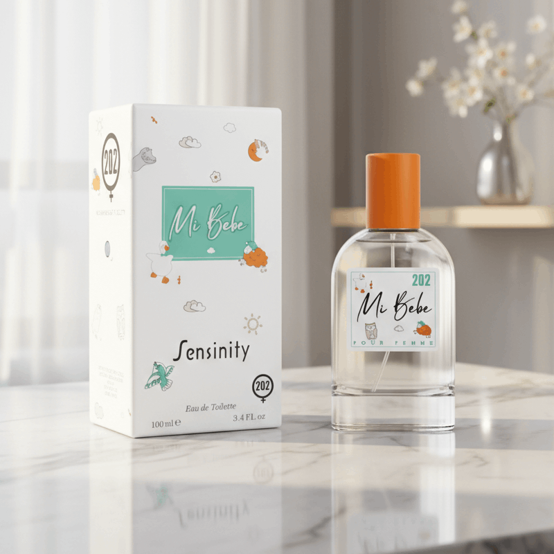 Eau De Toilette Mi Bebe 100ML - Perfume Floral Cítrico Para Uso Diario