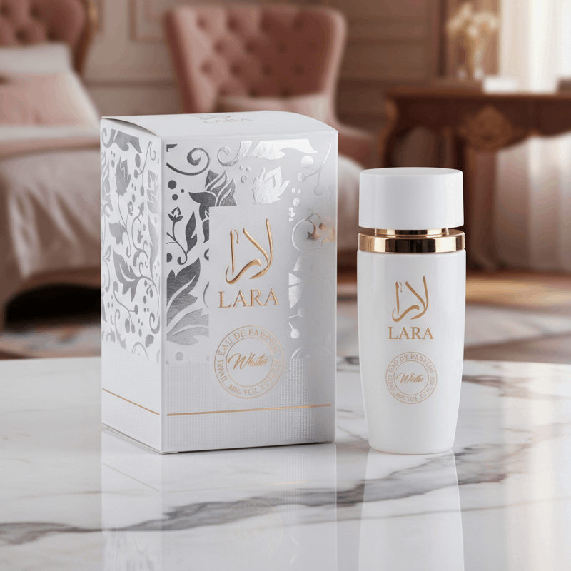 Eau De Parfum Lara White 100ML Para Citas Y Eventos Nocturnos - Fragancia Floral Amaderada
