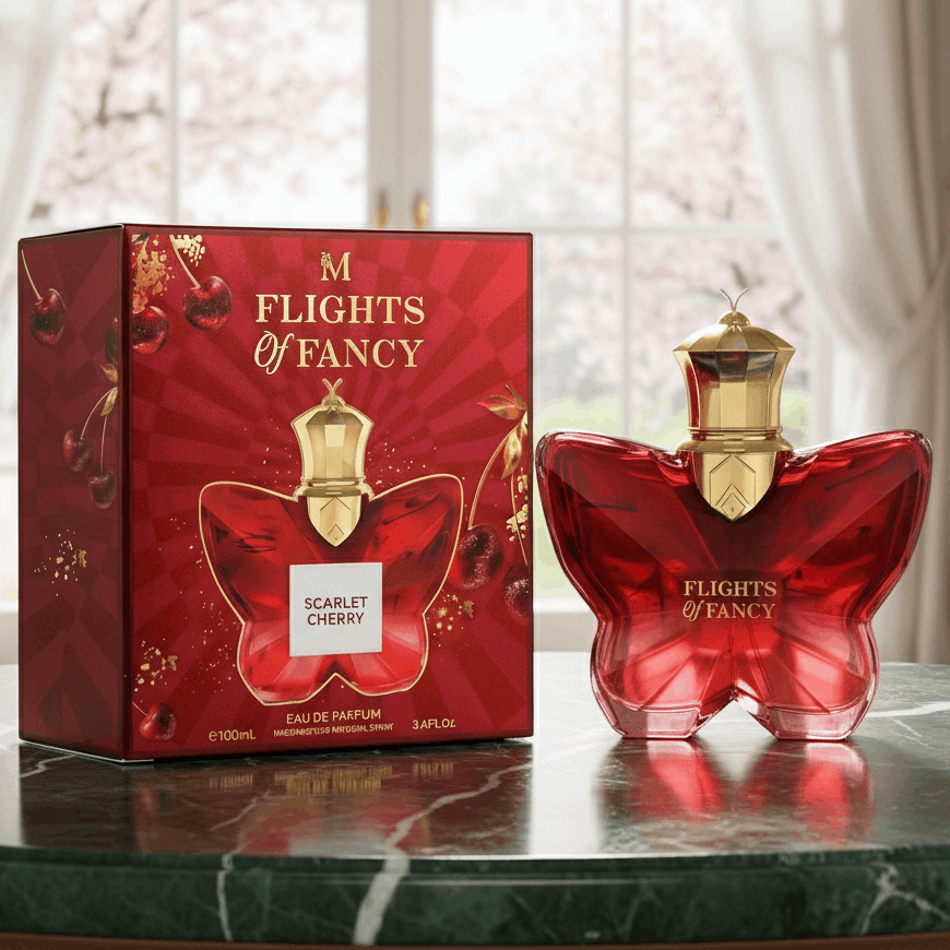 Eau De Parfum Flight Of Fancy Scarlet Cherry 100ml - Aroma Floral Frutal Para El Día