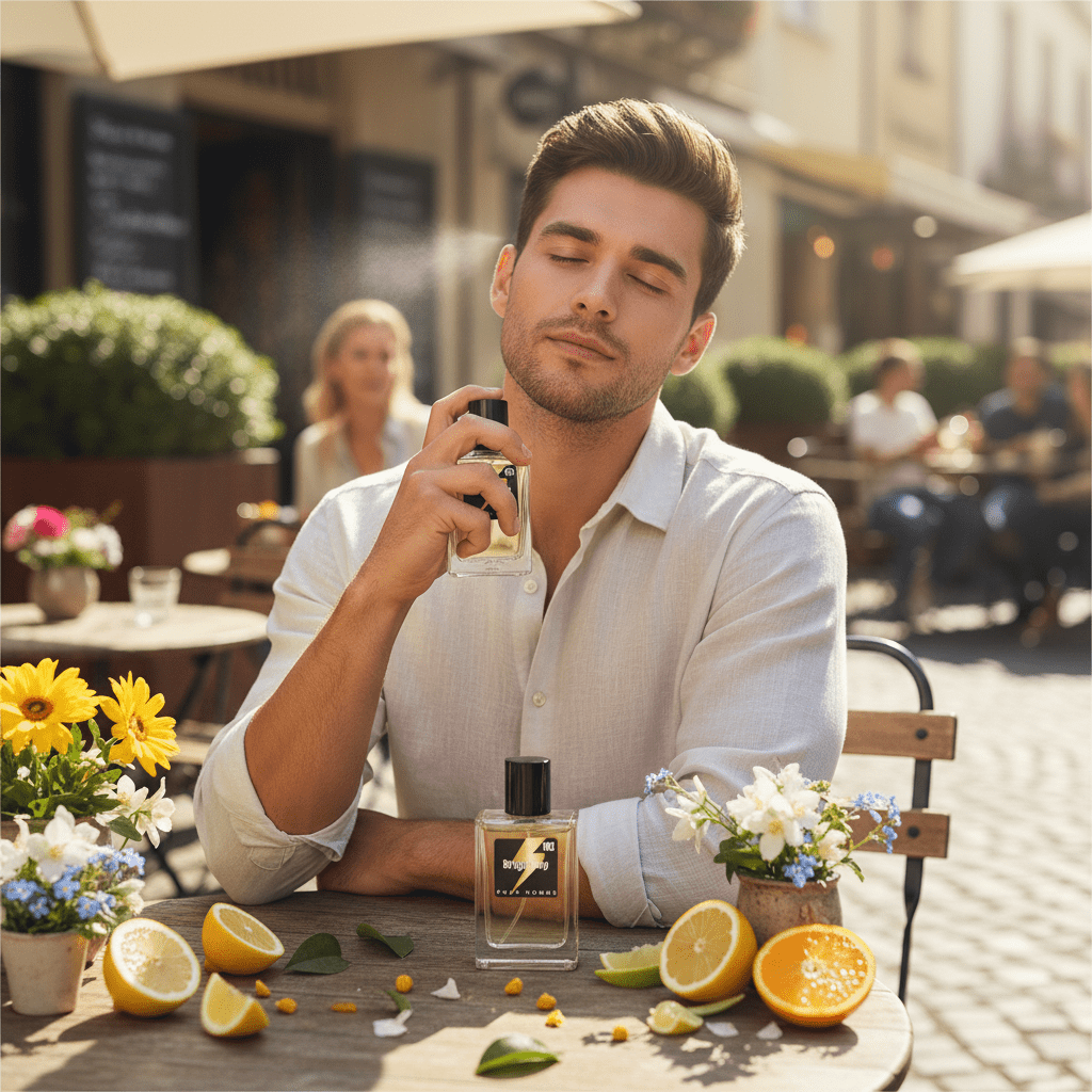 Eau De Parfum Bright Day Pour Homme 100ML - Fragancia Citrica Refrescante Para El Día