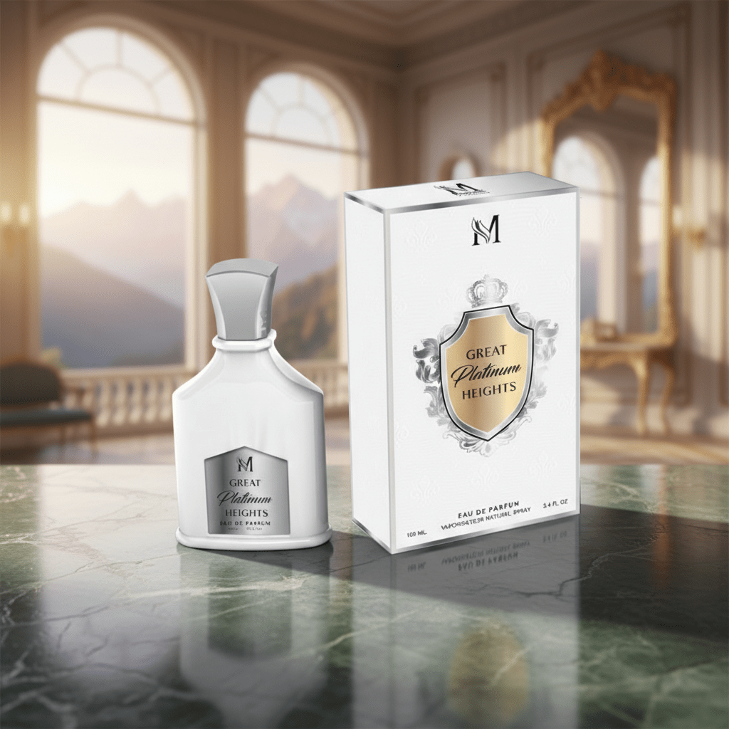 Eau De Toilette Great Platinum Heights Pour Homme 100ML - Aroma Fresco Para El Día A Día