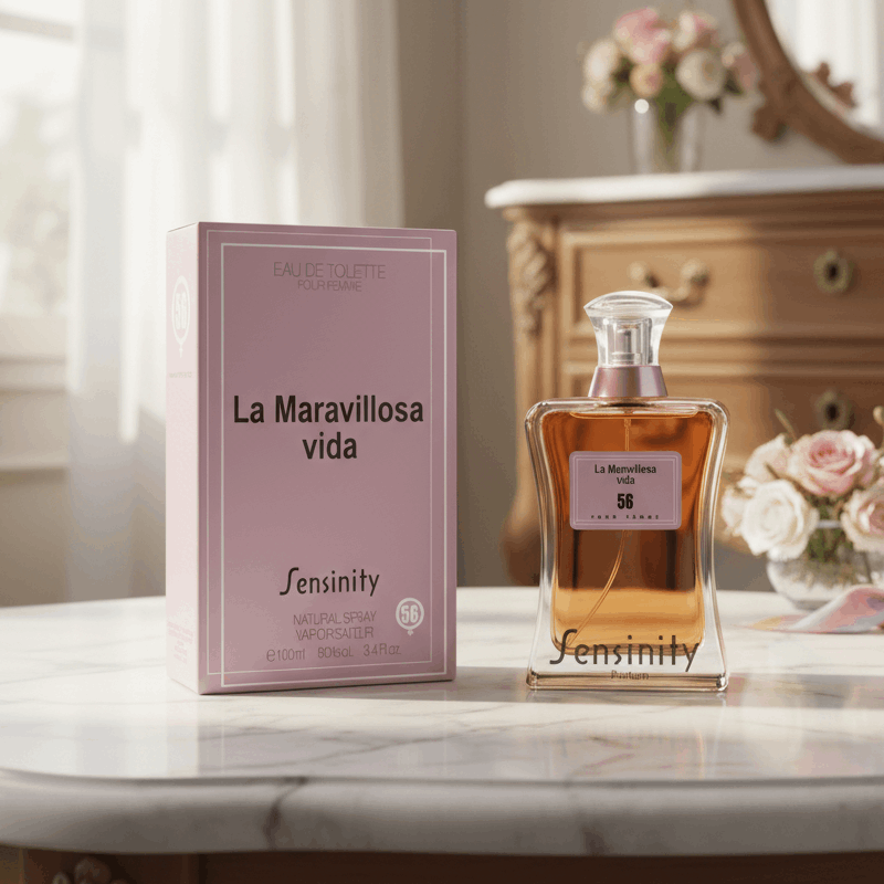 Eau De Toilette La Maravillosa Vida Pour Femme 100ML - Perfume Floral Frutal Para Citas Y Eventos Especiales