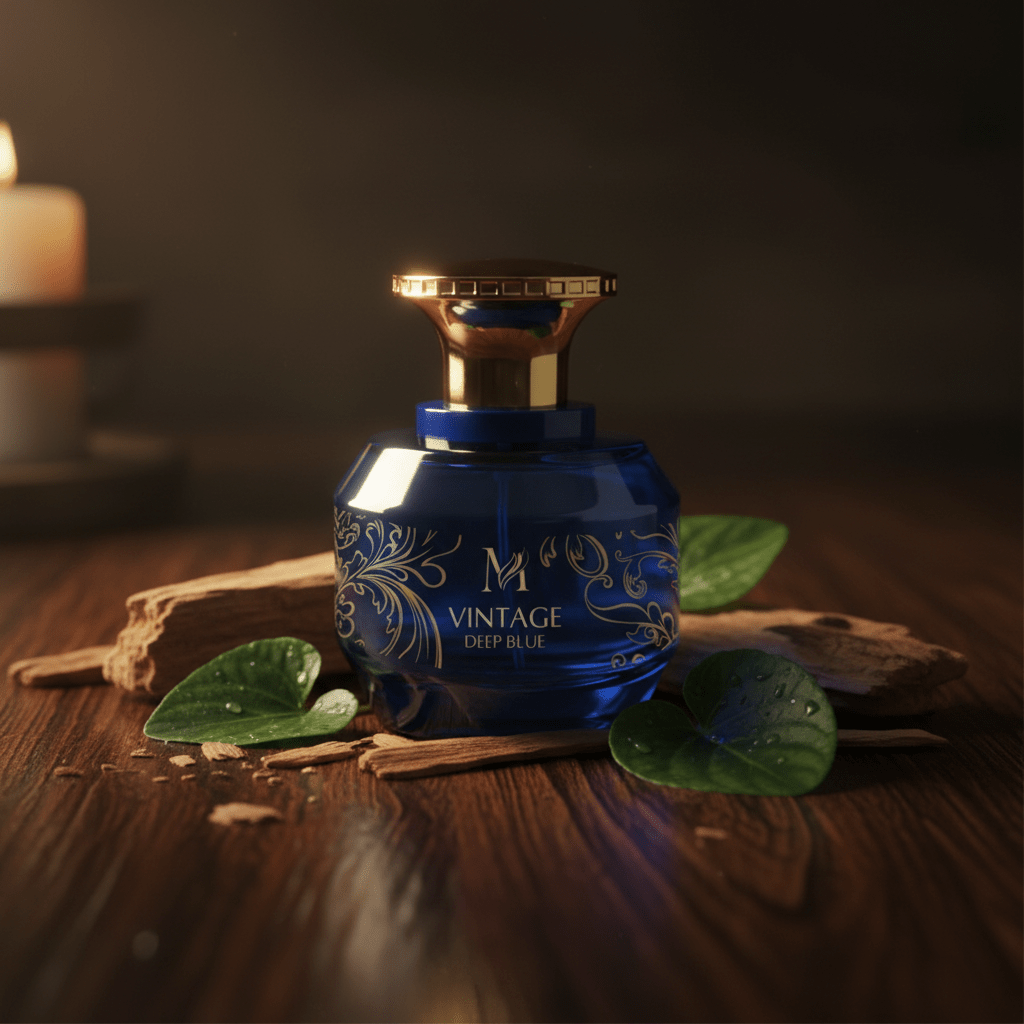 Perfume Eau De Parfum Vintage Deep Blue Pour Femme 100ml - Elegancia Diaria