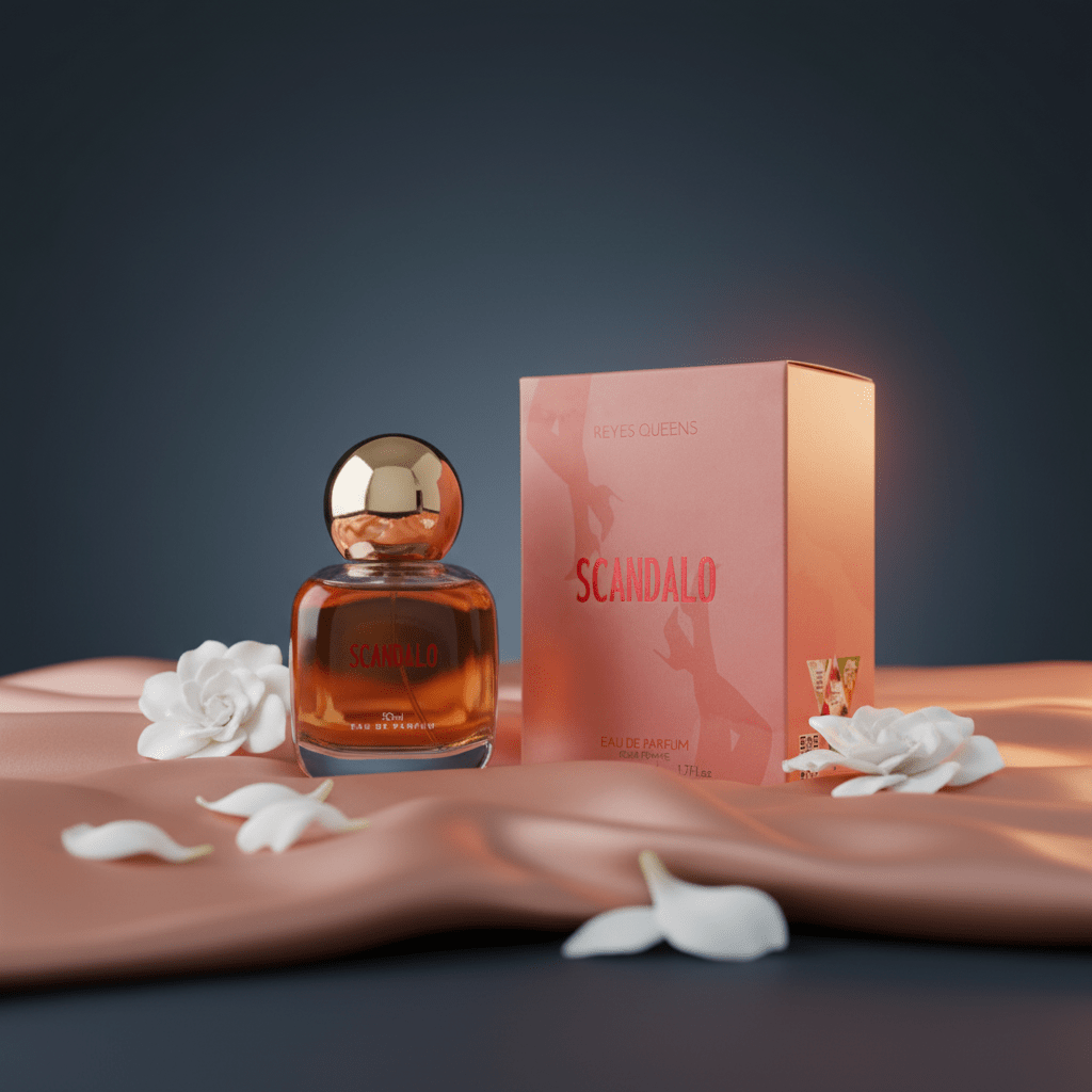 Perfume Mujer Estilo Scandal 50ml | Aroma Chipre Dulce con Notas de Miel, Naranja y Melocotón | Elegante, Sofisticado y de Larga Duración | Inspirado en Alta Perfumería