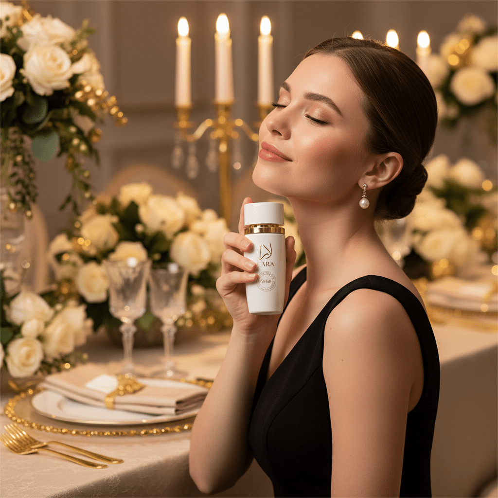 Eau De Parfum Lara White 100ML Para Citas Y Eventos Nocturnos - Fragancia Floral Amaderada