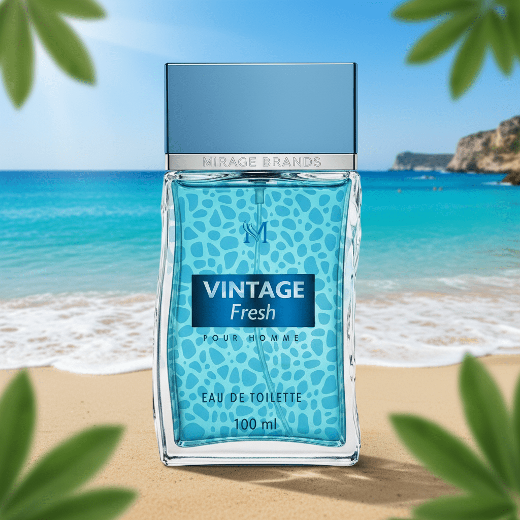 Eau De Toilette Vintage Fresh Pour Homme 100ml - Fragancia Cítrica Para El Día