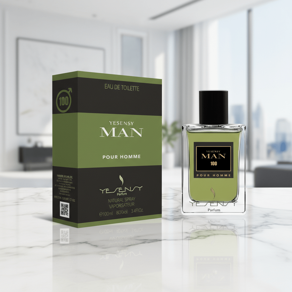 Eau De Toilette Masculina 100ml - Fragancia Cítrica Aromática Para Uso Diario