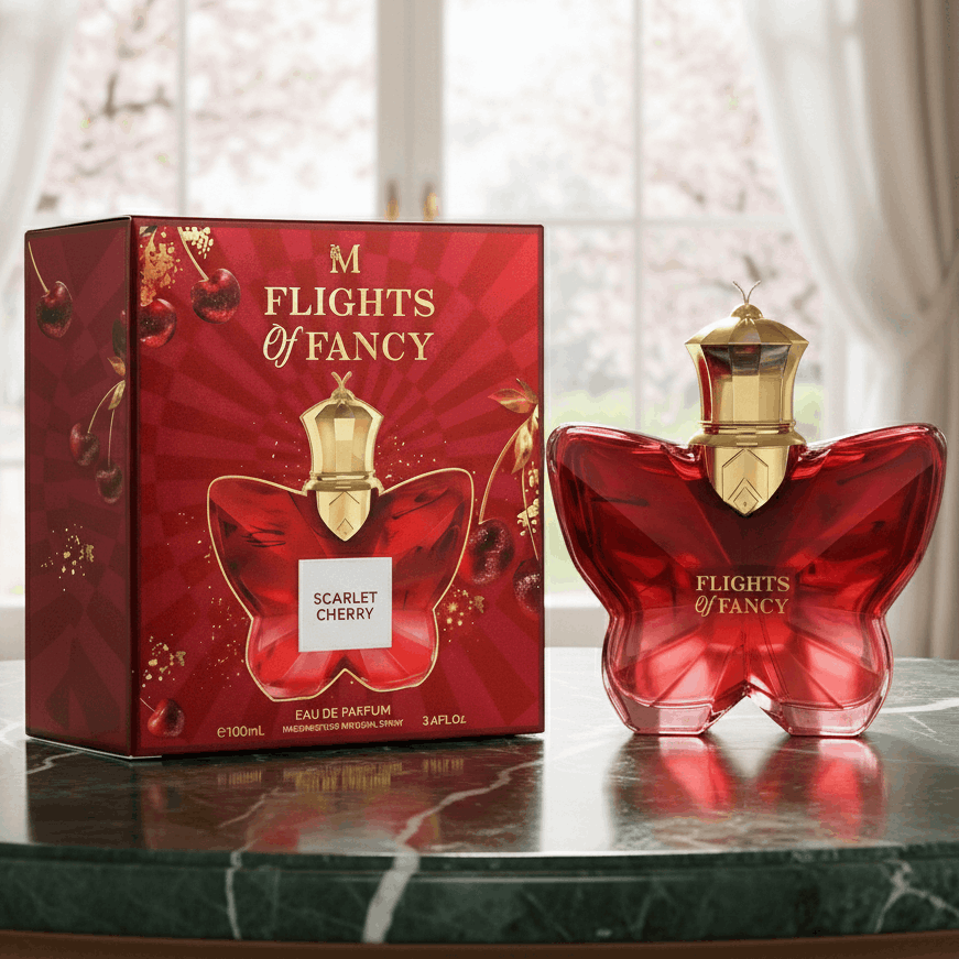 Eau De Parfum Flight Of Fancy Scarlet Cherry 100ml - Aroma Floral Frutal Para El Día