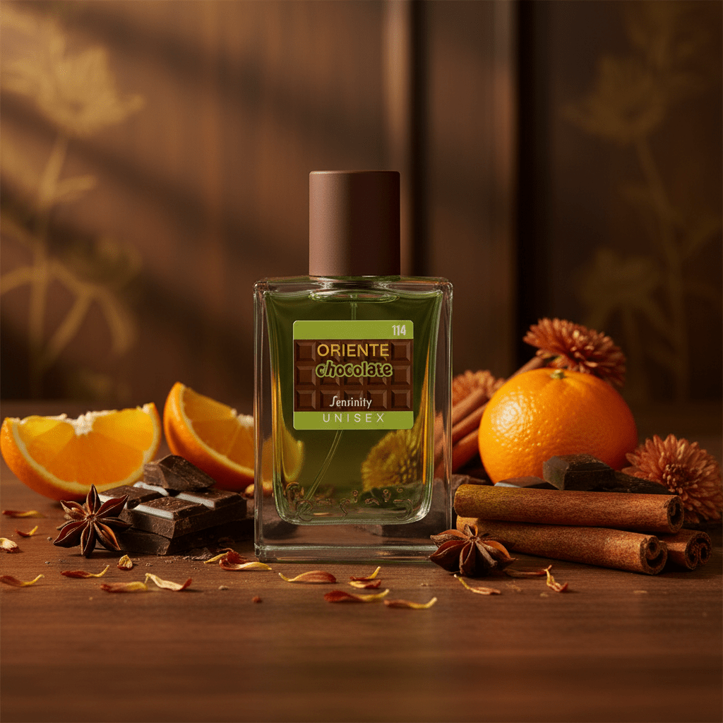Eau De Toilette Oriente Chocolate Unisex 100ML - Fragancia Dulce Y Exótica Para Noches Especiales