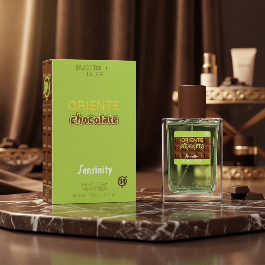 Eau De Toilette Oriente Chocolate Unisex 100ML - Fragancia Dulce Y Exótica Para Noches Especiales