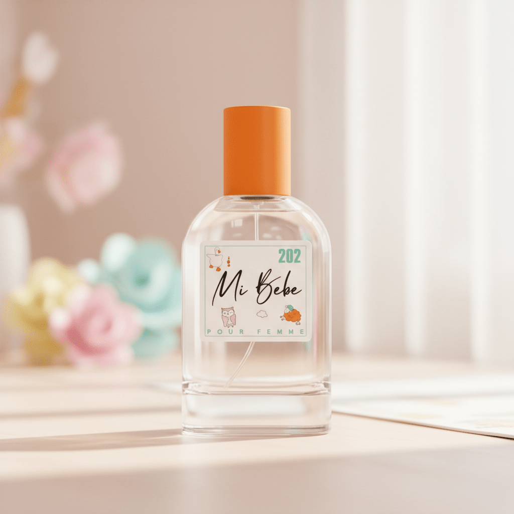 Eau De Toilette Mi Bebe 100ML - Perfume Floral Cítrico Para Uso Diario