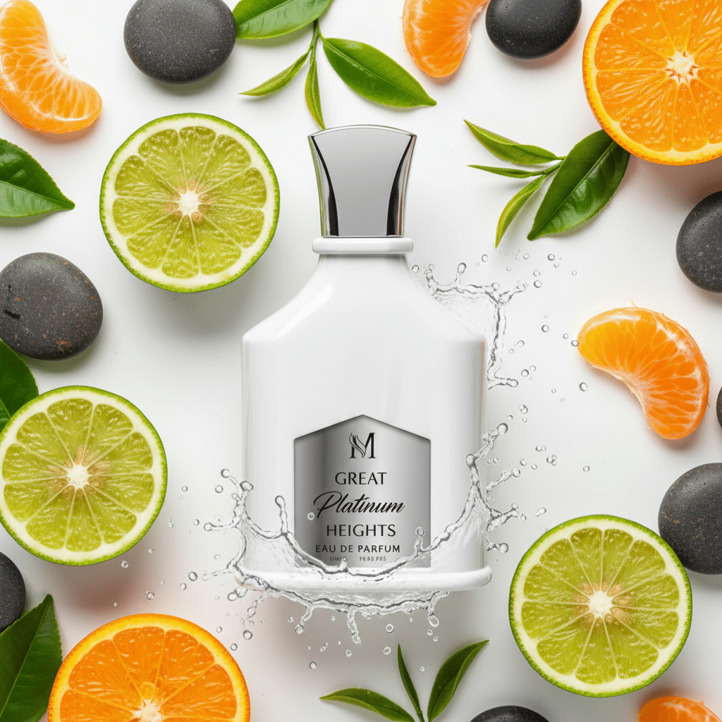 Eau De Toilette Great Platinum Heights Pour Homme 100ML - Aroma Fresco Para El Día A Día
