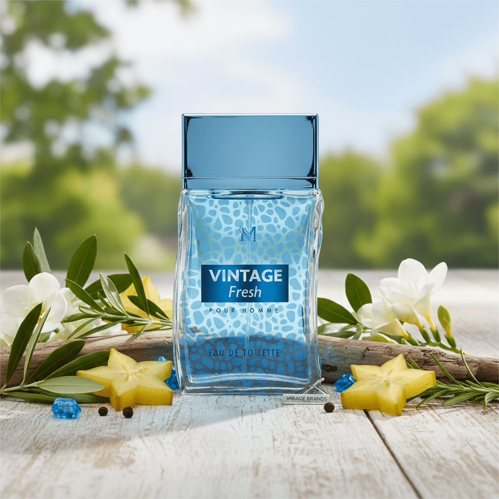 Eau De Toilette Vintage Fresh Pour Homme 100ml - Fragancia Cítrica Para El Día