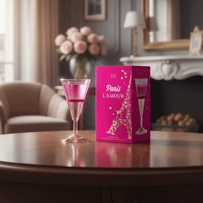 Eau De Parfum Paris L'amour Pour Femme 100ML - Perfume Floral Frutal Para Noches Especiales