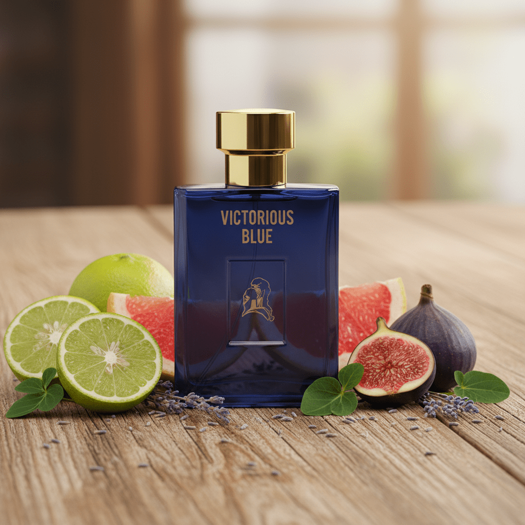 Eau De Toilette Victorious Blue Pour Homme 100ML - Perfume Masculino Elegante Para Uso Diario Y Nocturno