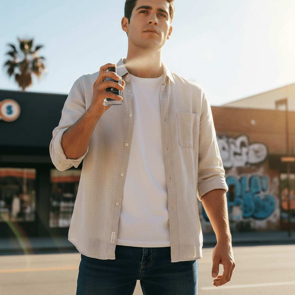 Eau De Toilette Cítrica Aromática Para Hombre 100ML - Fragancia Fresca Y Energética