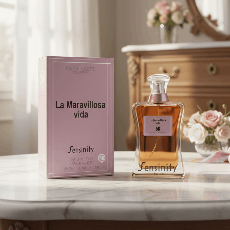 Eau De Toilette La Maravillosa Vida Pour Femme 100ML - Perfume Floral Frutal Para Citas Y Eventos Especiales