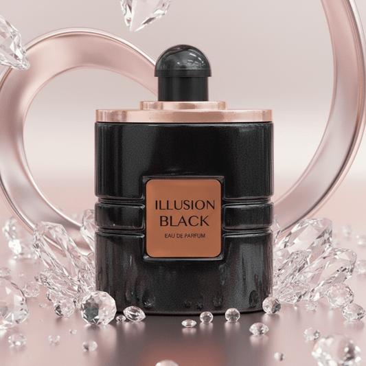 Eau De Parfum Illusion Black Pour Femme 100ML - Ideal Para Noches Especiales