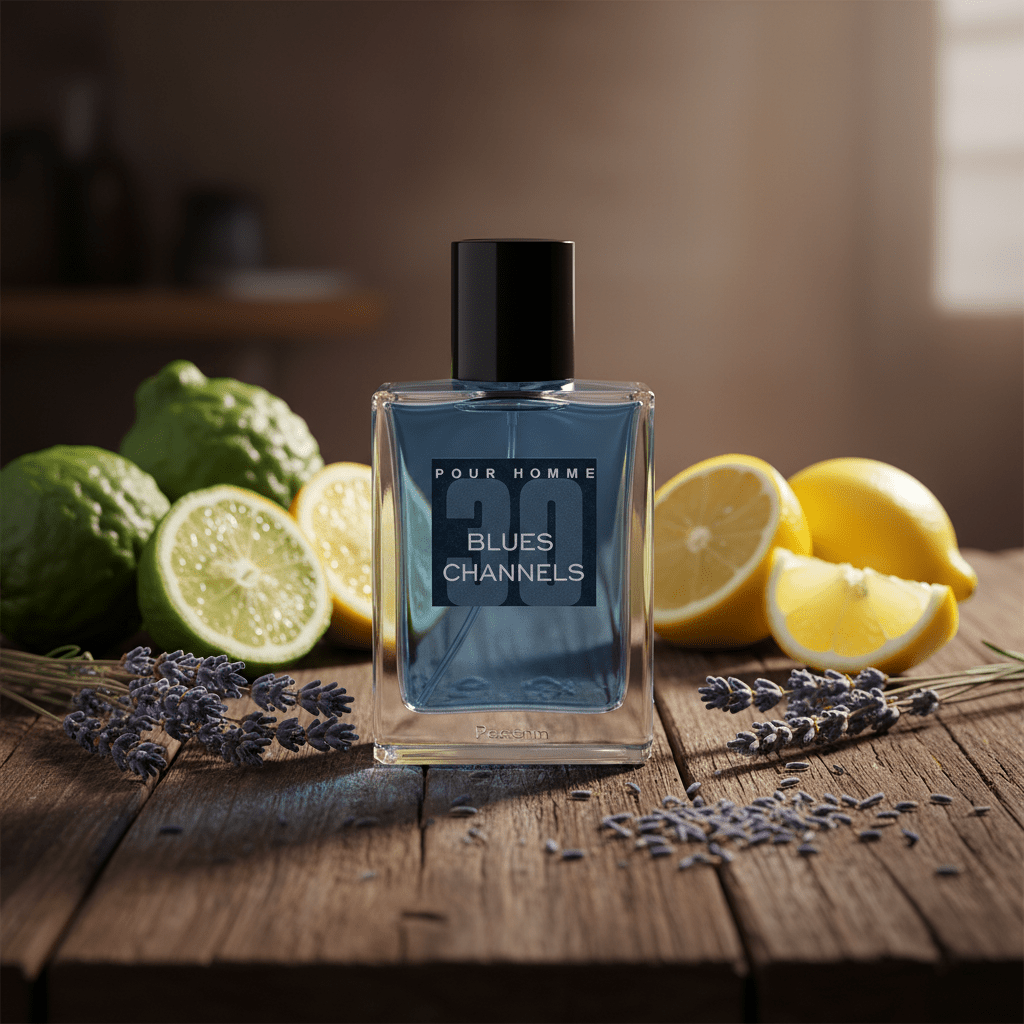 Eau De Toilette Blues Channels Pour Homme 100ML - Perfume Para Noches Elegantes