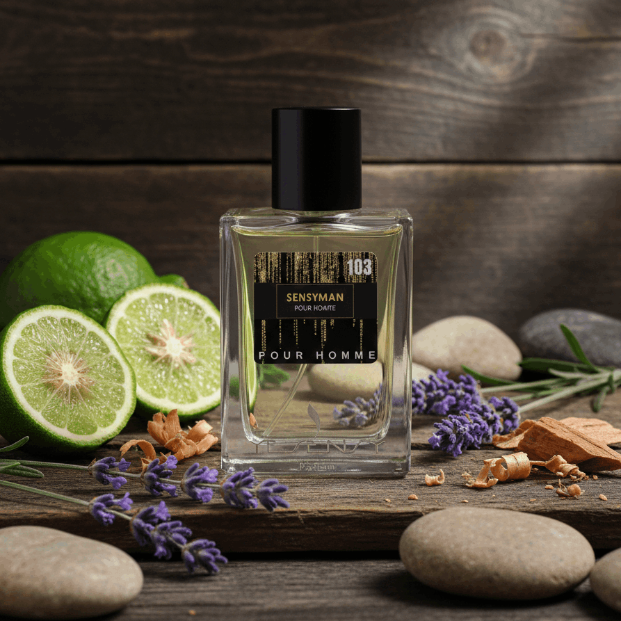 Eau De Toilette Sensyman Pour Homme 100ML - Perfume Amaderado Aromático Para Uso Diario
