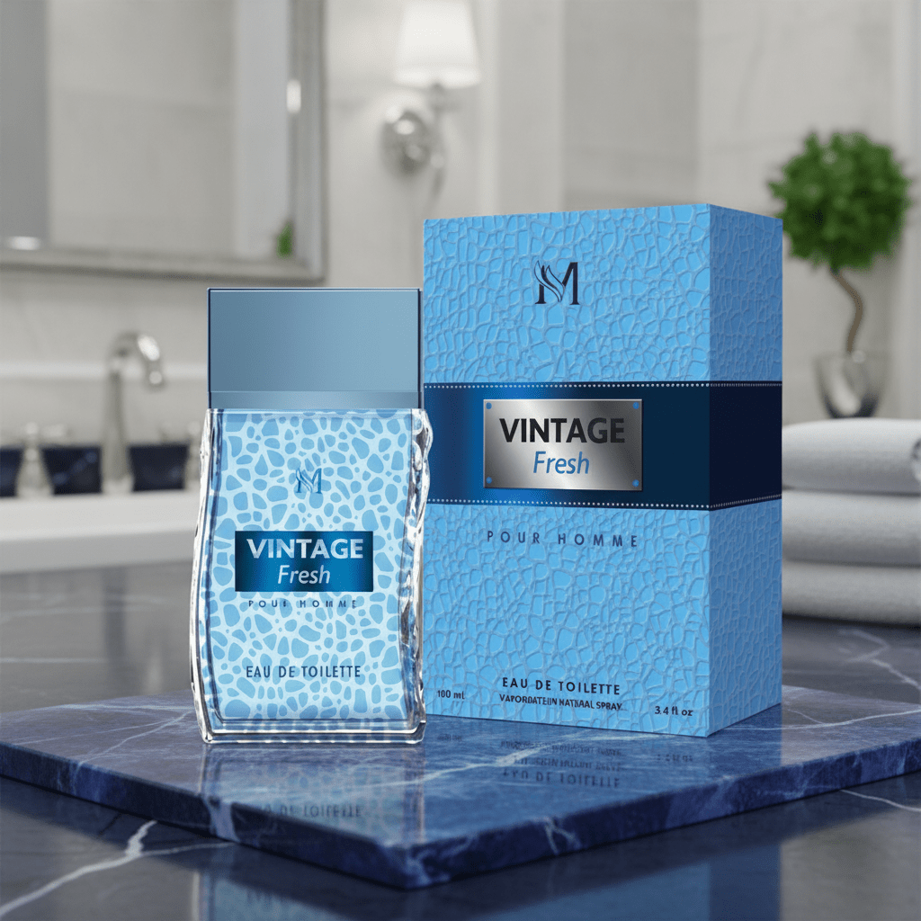 Eau De Toilette Vintage Fresh Pour Homme 100ml - Fragancia Cítrica Para El Día