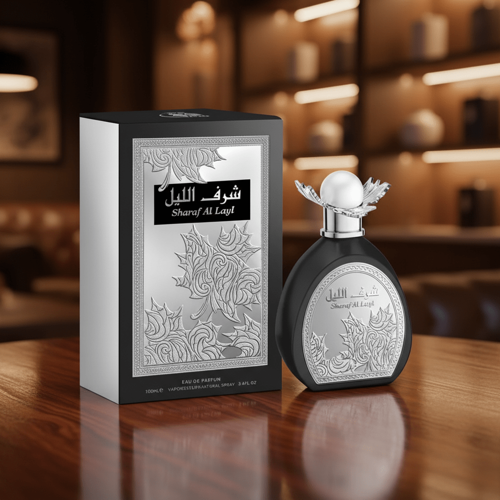 Eau De Parfum Sharaf Al Layl 100ML - Fragancia Amaderada Oriental Para Noches Especiales
