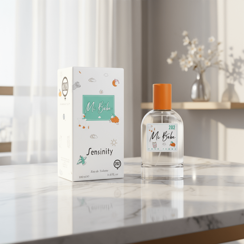 Eau De Toilette Mi Bebe 100ML - Perfume Floral Cítrico Para Uso Diario