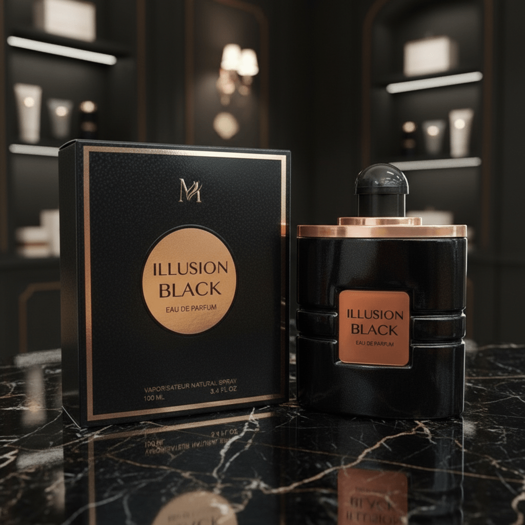 Eau De Parfum Illusion Black Pour Femme 100ML - Ideal Para Noches Especiales