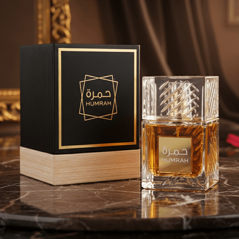 Eau De Parfum Humrah 100ML - Perfume Oriental Amaderado Para Noches Especiales