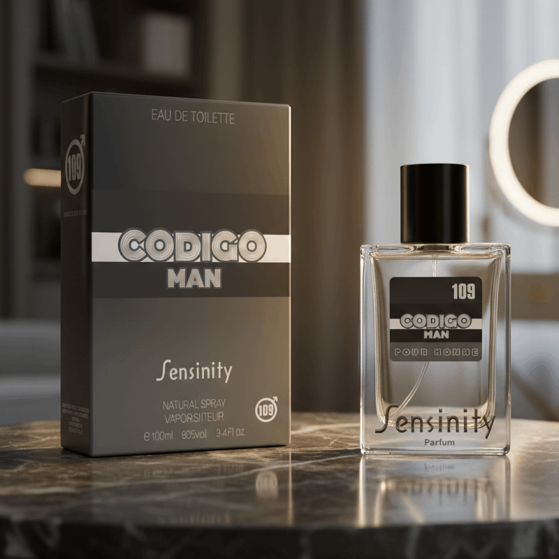 Eau De Toilette Código Man Para Hombre 100ML - Elegancia Y Seducción Nocturna