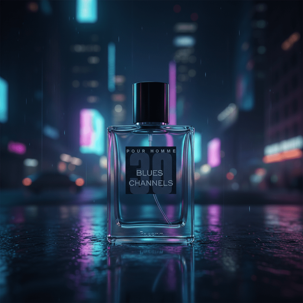 Eau De Toilette Blues Channels Pour Homme 100ML - Perfume Para Noches Elegantes