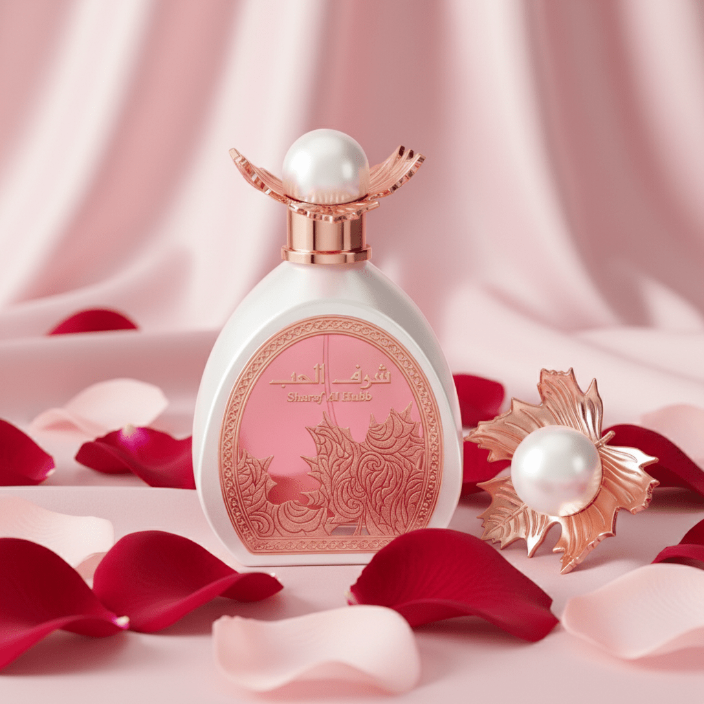Eau De Parfum Sharaf Al Hubb 100ML - Elegancia Floral Amaderada Para El Día