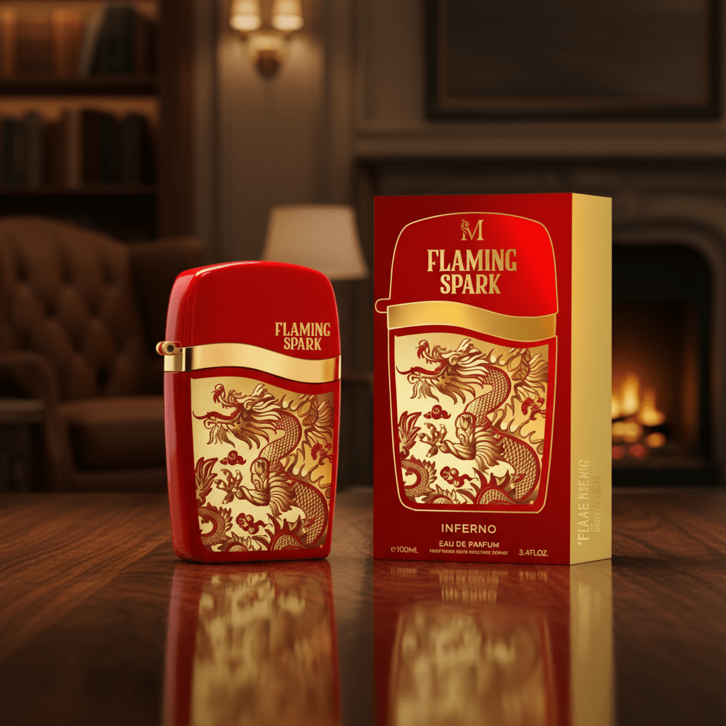 Eau De Parfum Fuego Vivo 100ML - Fragancia Oriental Amaderada Para Noches Especiales